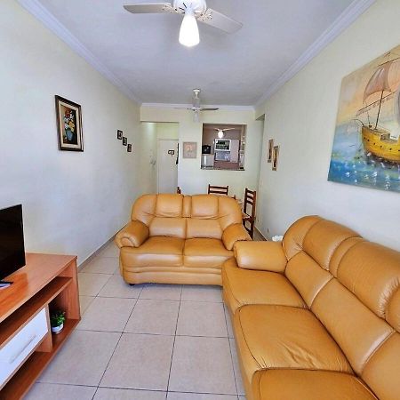 Aconchegante Apto 01 Dorm C/Sacada, Ar-Cond, Wi-Fi, Lado Praia Guaruja Luaran gambar