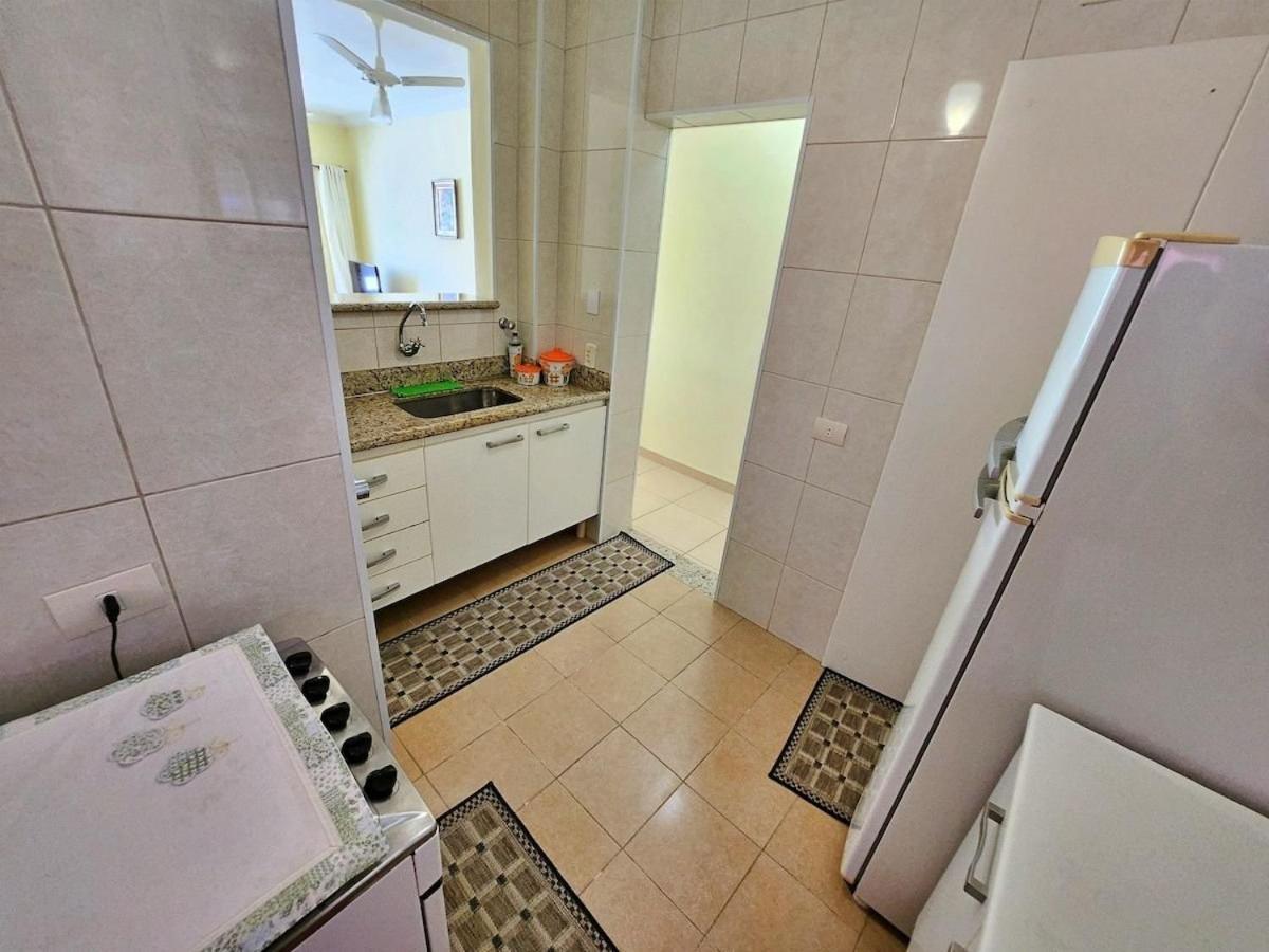 Aconchegante Apto 01 Dorm C/Sacada, Ar-Cond, Wi-Fi, Lado Praia Guaruja Luaran gambar