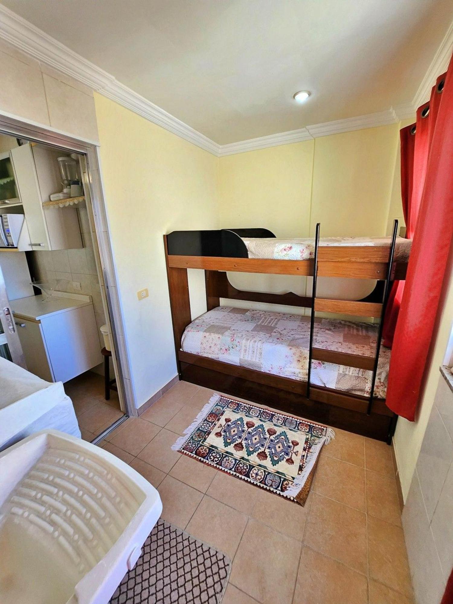 Aconchegante Apto 01 Dorm C/Sacada, Ar-Cond, Wi-Fi, Lado Praia Guaruja Luaran gambar